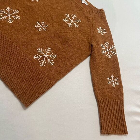 Workshop Republic Clothing Snowflake Sweater Size Medium - Picture 5 of 11